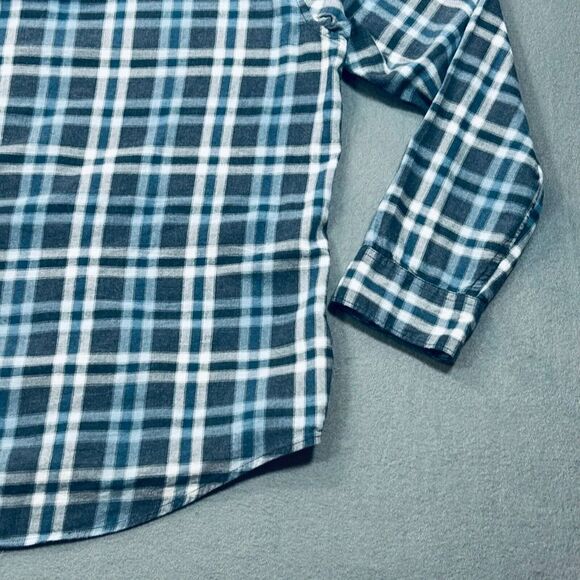 Original Penguin by Musingwear Men's Large‎ Plaid Long Sleeve Button Down Shirt - Picture 14 of 16